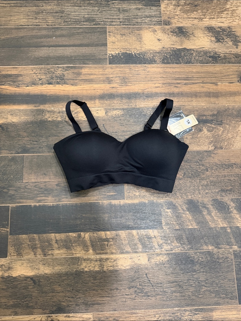 Seamless Black Convertible Strapless Bra - Women Intimates